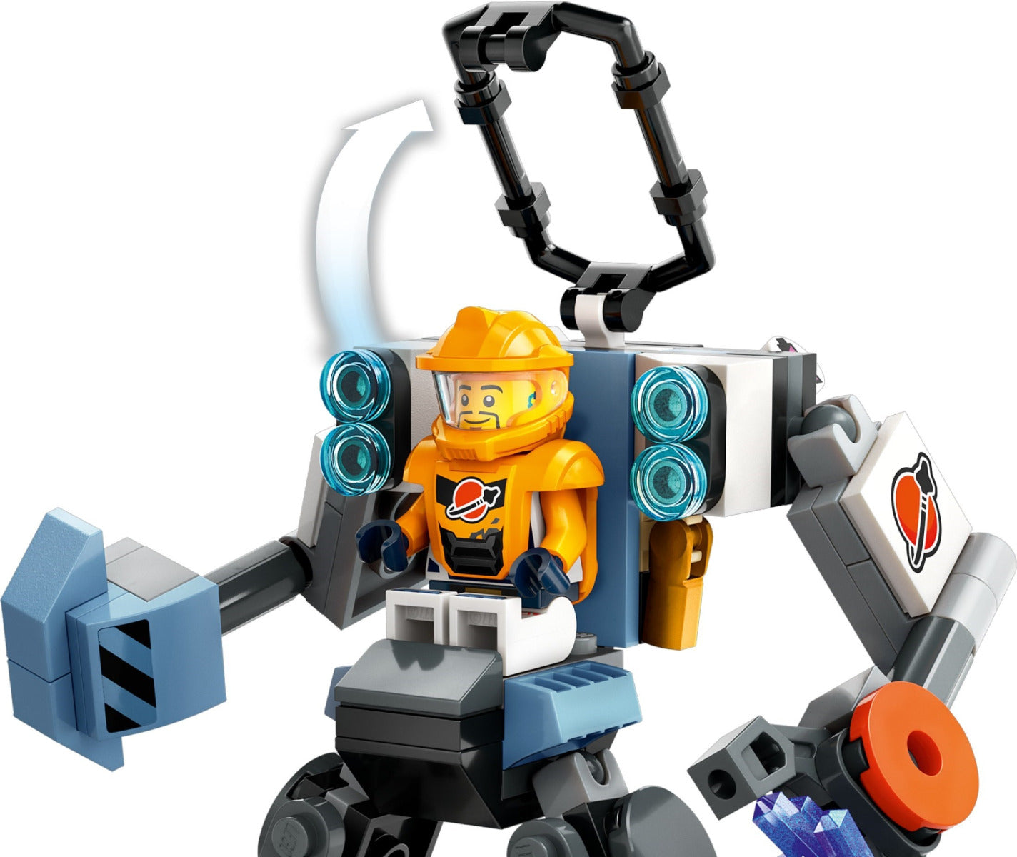 Buy Lego City Space Construction Mech Suit Building Set 60428 with 140pcs | Yallatoys.com