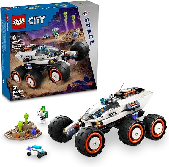 Buy Lego City Space Explorer Rover and Alien Life 60431 with 311pcs | Yallatoys.com