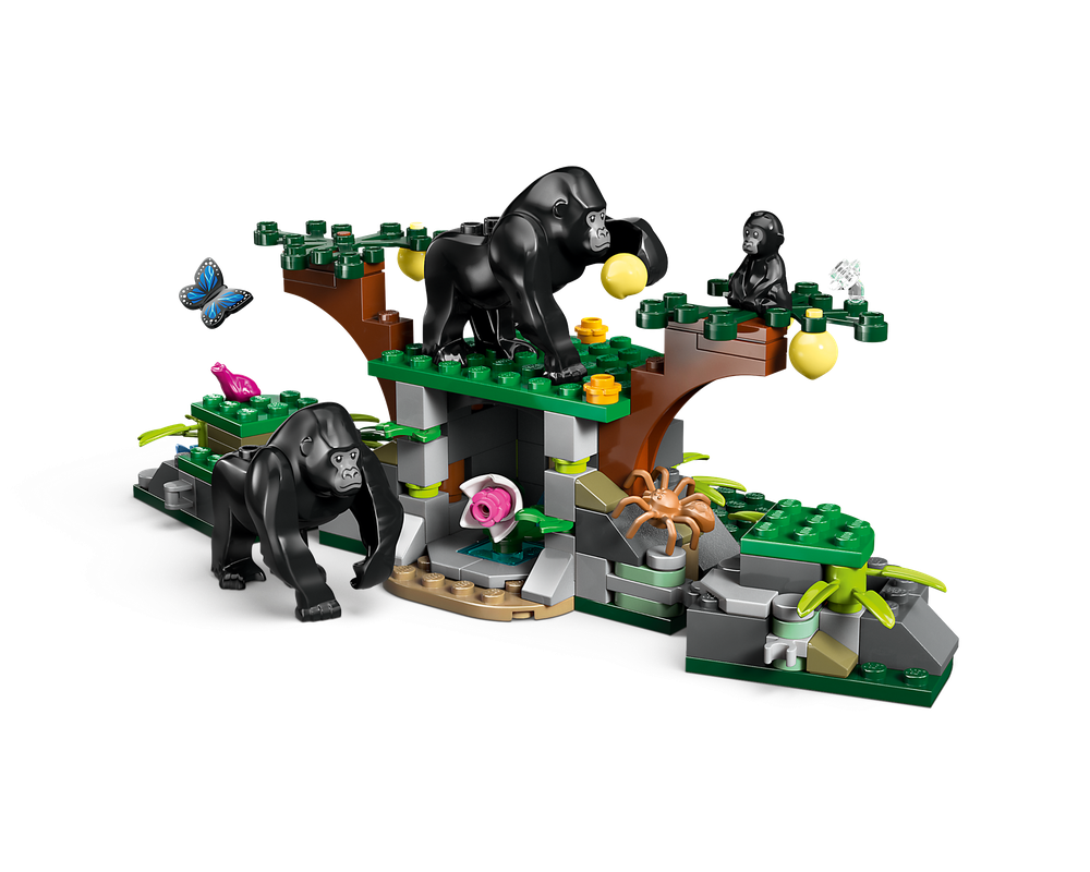 Buy Lego City Jungle Explorer Helicopter at Base Camp 60437 With 881pcs | Yallatoys.com