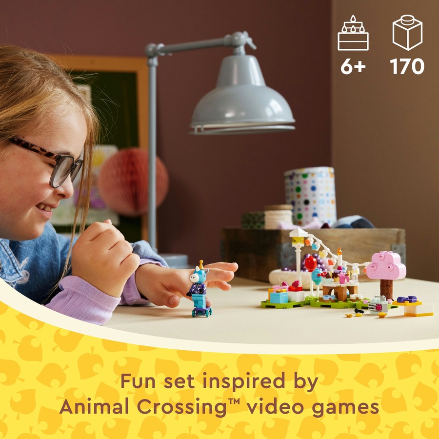 Buy Lego Animal Crossing Julians Birthday Party Building Set 77046 with 170pcs | Yallatoys.com
