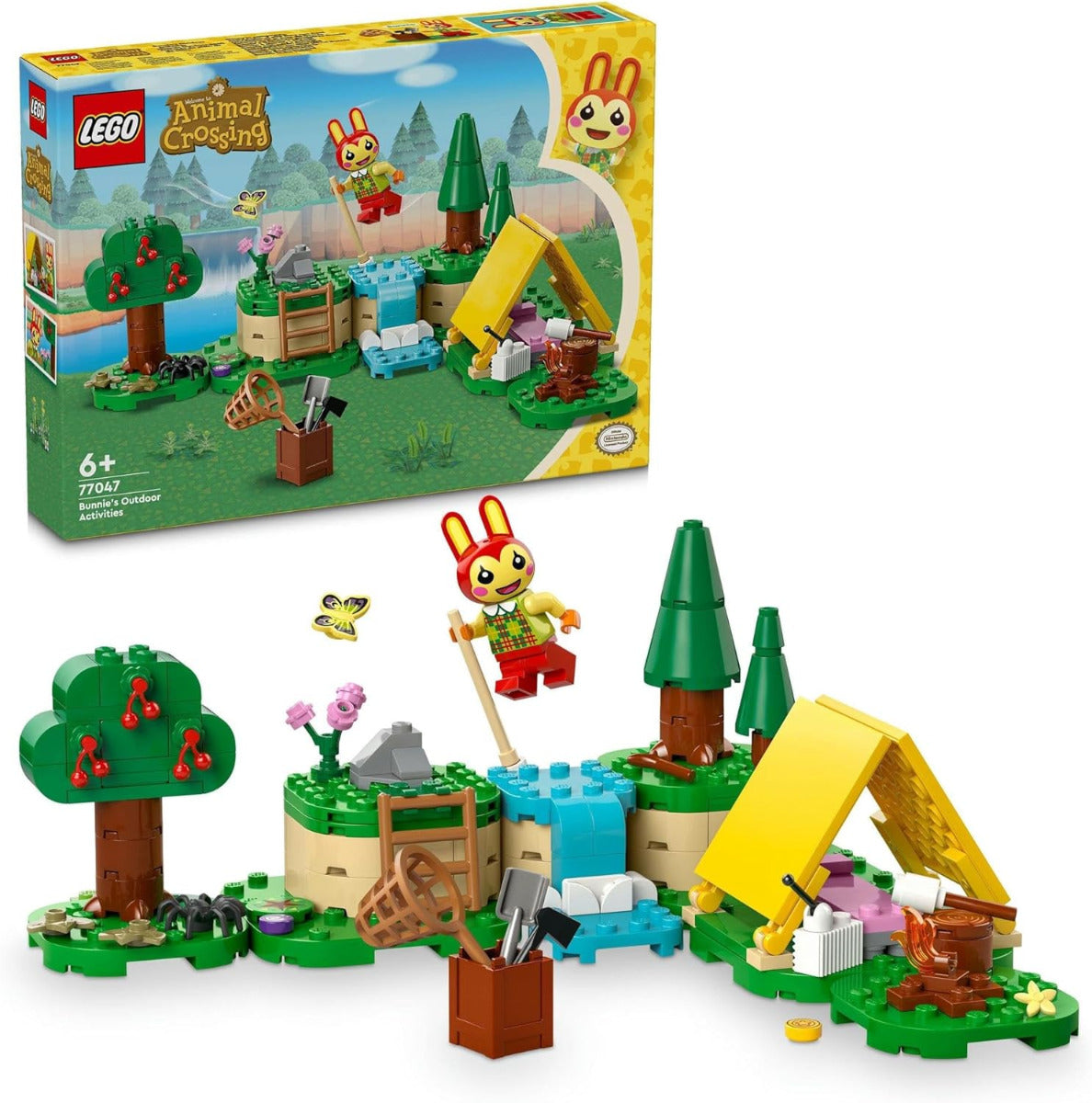 Buy Lego Animal Crossing Bunnies Outdoor Activities 77047 with 164 pcs | Yallatoys.com