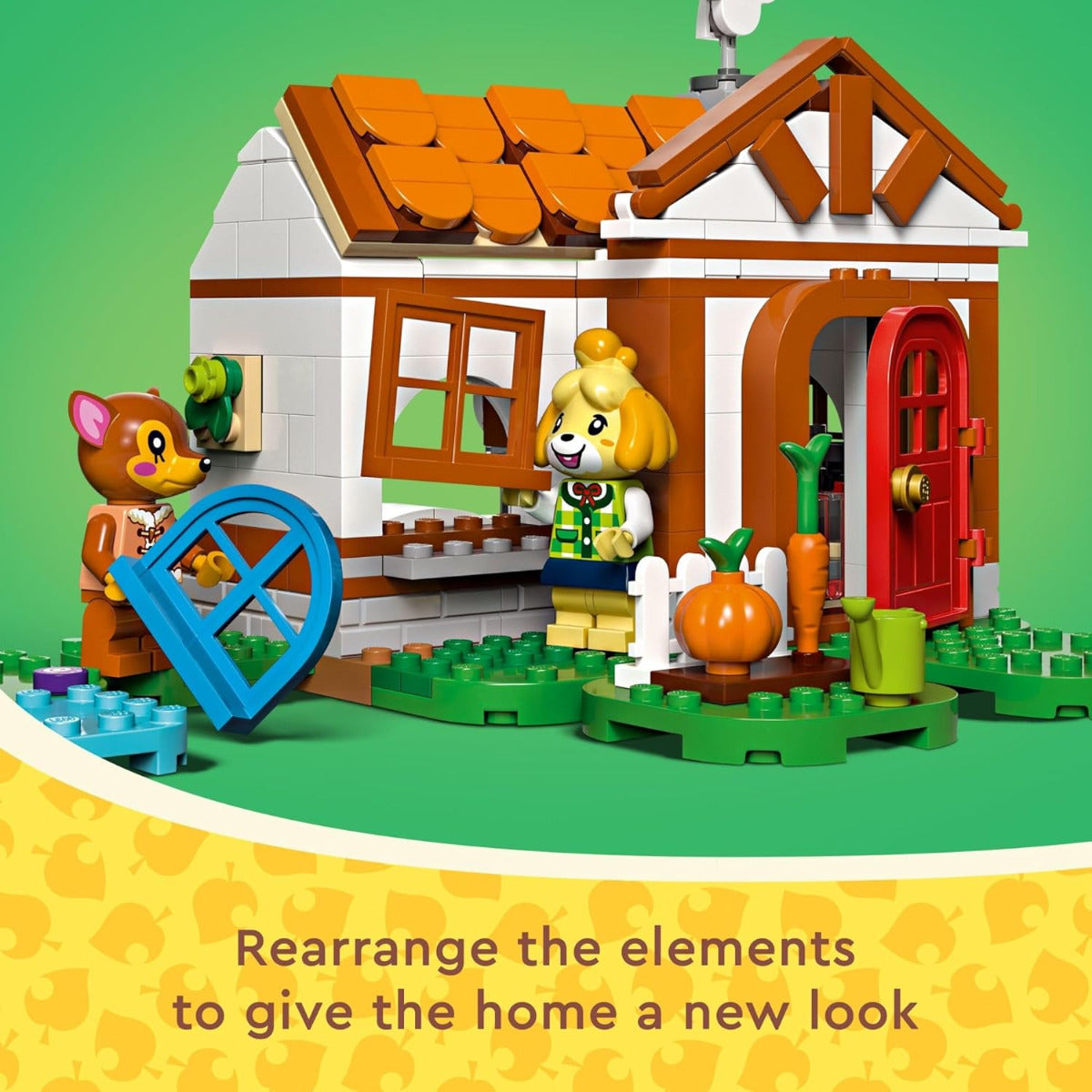 Buy Lego Animal Crossing Isabelles House Visit 77049 with 389pcs | Yallatoys.com