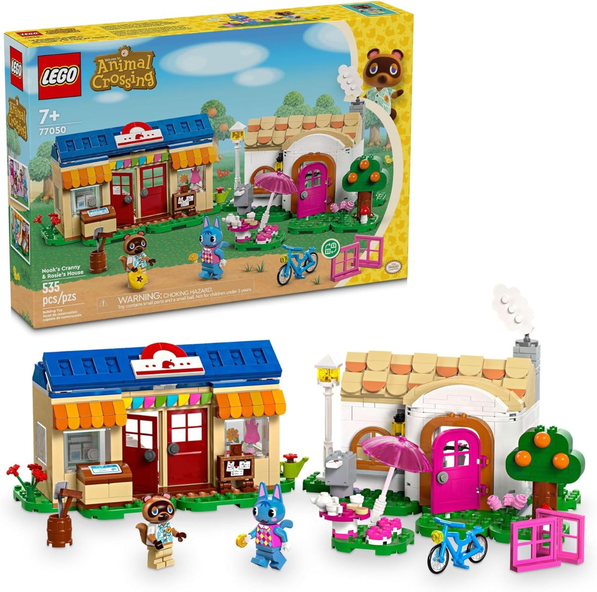 Buy Lego Animal Crossing Nooks Cranny and Rosies House 77050 with 535pcs | Yallatoys.com