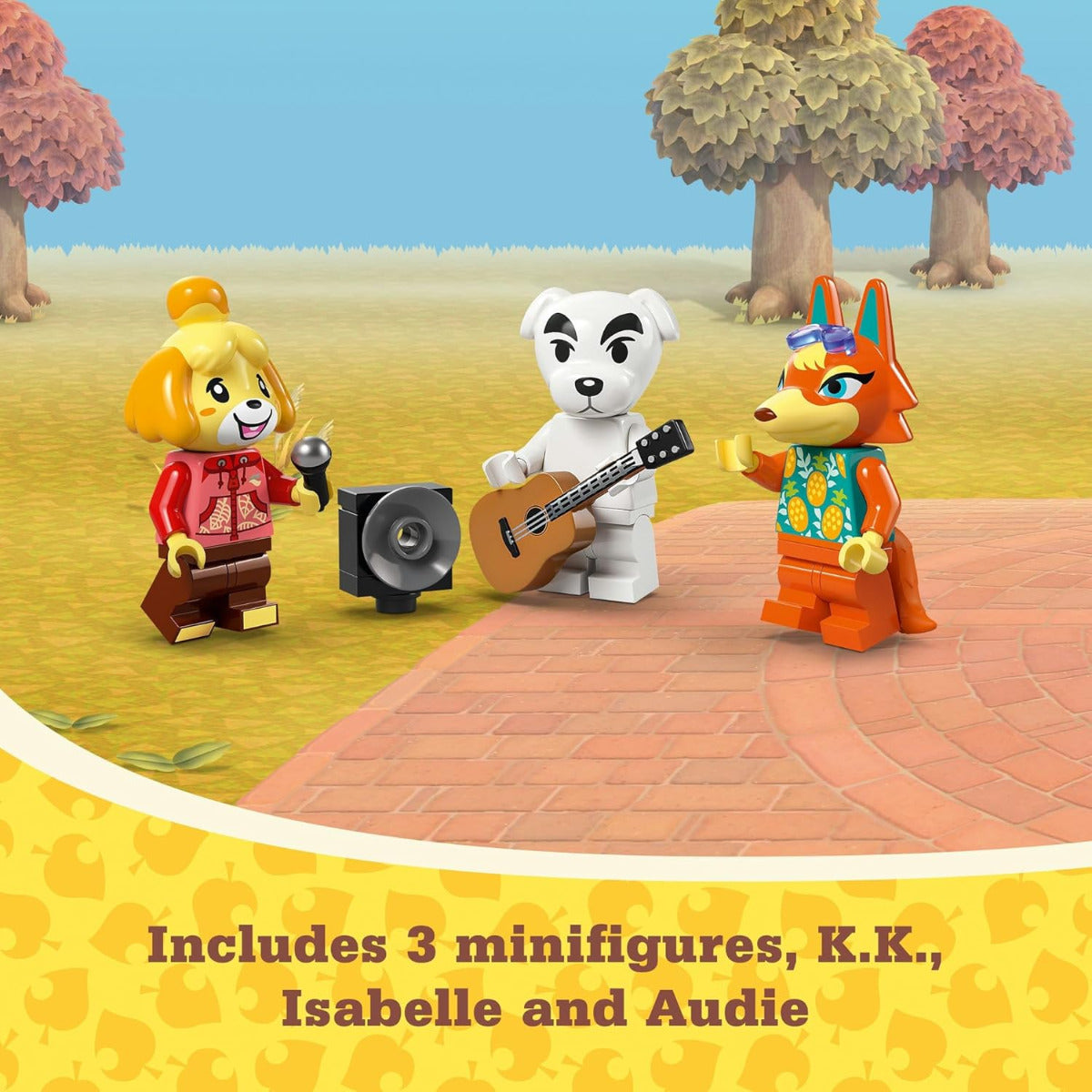 Buy Lego Animal Crossing K K Concert At The Plaza 77052 With 550pcs | Yallatoys.com