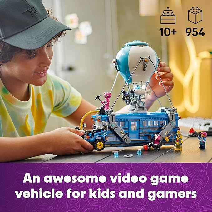 Buy Lego Fortnite Battle Bus Video Game Toy 77073 954 pcs | Yallatoys.com