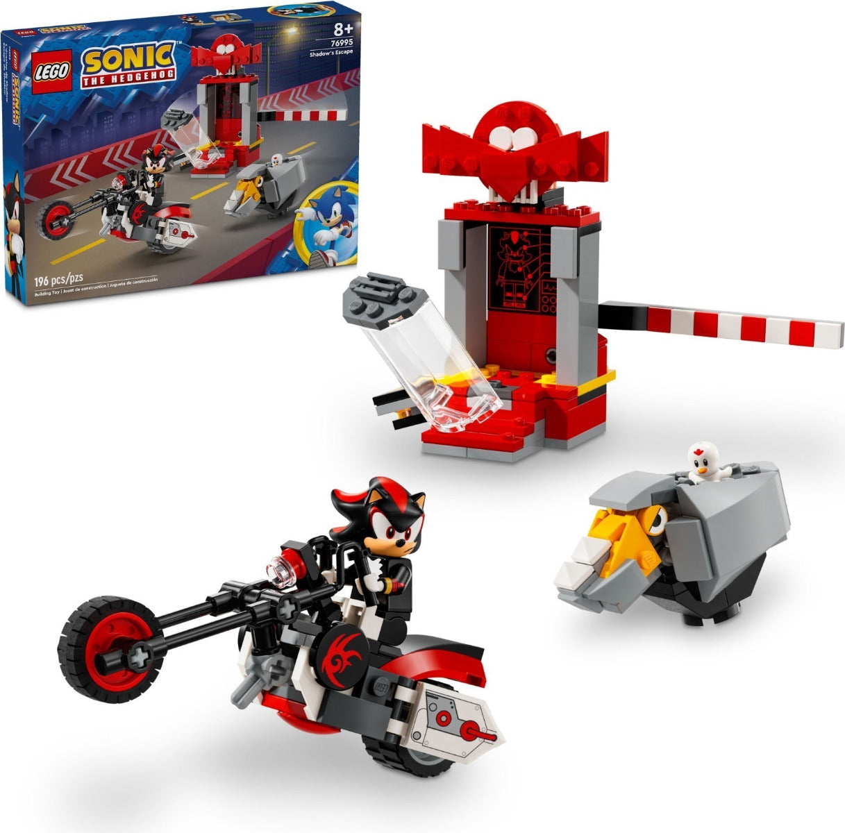Buy Lego Sonic The Hedgehog Shadow 76995 with 196pcs | Yallatoys.com