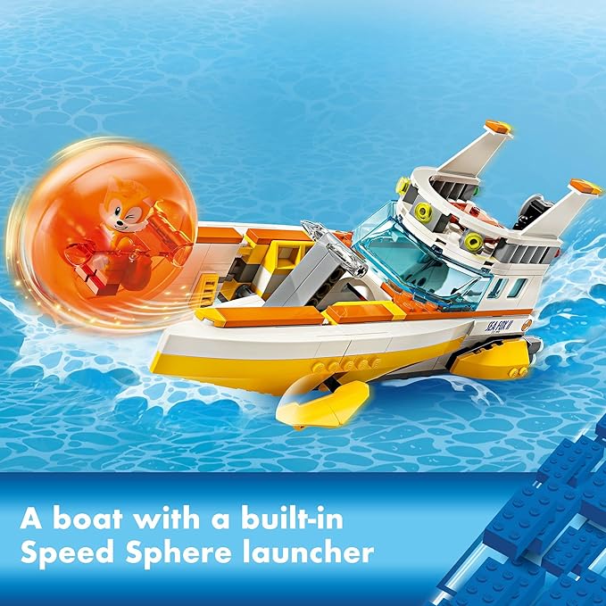 Buy Lego Sonic The Hedgehog Tails Adventure Boat 76997 With 393pcs | Yallatoys.com