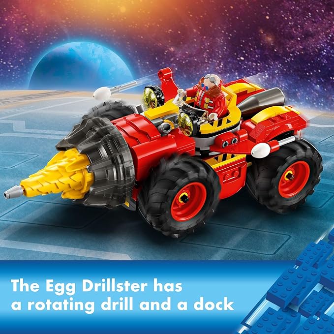 Buy Lego Sonic The Hedgehog Super Sonic Vs Egg Drillster 76999 With 590pcs | Yallatoys.com