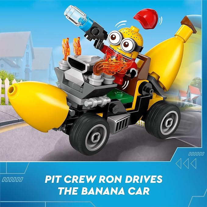 Buy Lego Despicable Me 4 Minions and Banana Car 75580 With 136pcs | Yallatoys.com