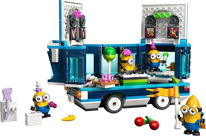 Buy Lego Despicable Me 4 Minions Music Party Bus 75581 With 379pcs | Yallatoys.com
