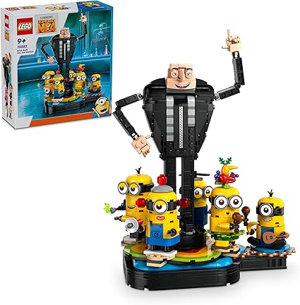 Buy Lego Despicable Me 4 Brick Built Gru and Minions 75582 With 839pcs | Yallatoys.com