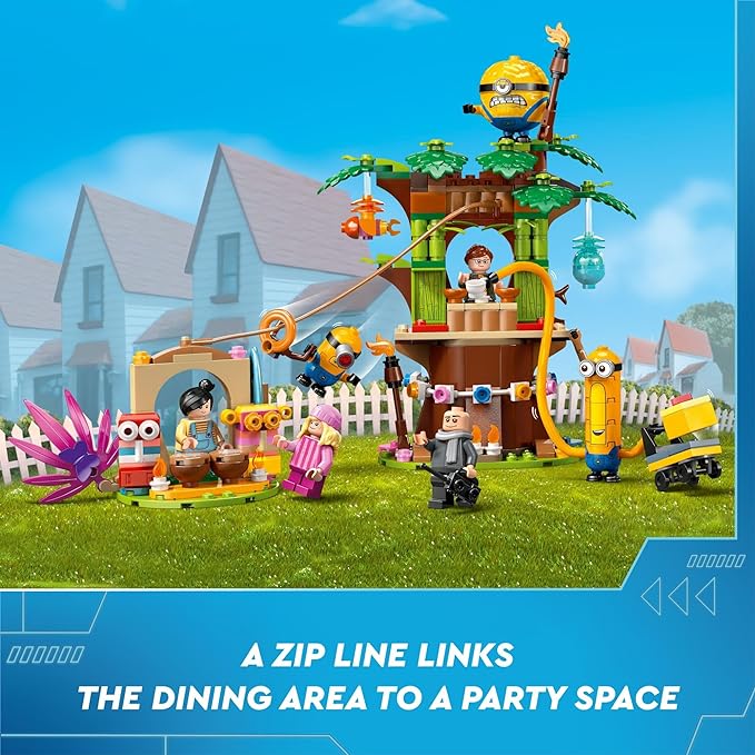 Buy Lego Despicable Me 4 Minions and Grus Family Mansion 75583 With 868pcs | Yallatoys.com