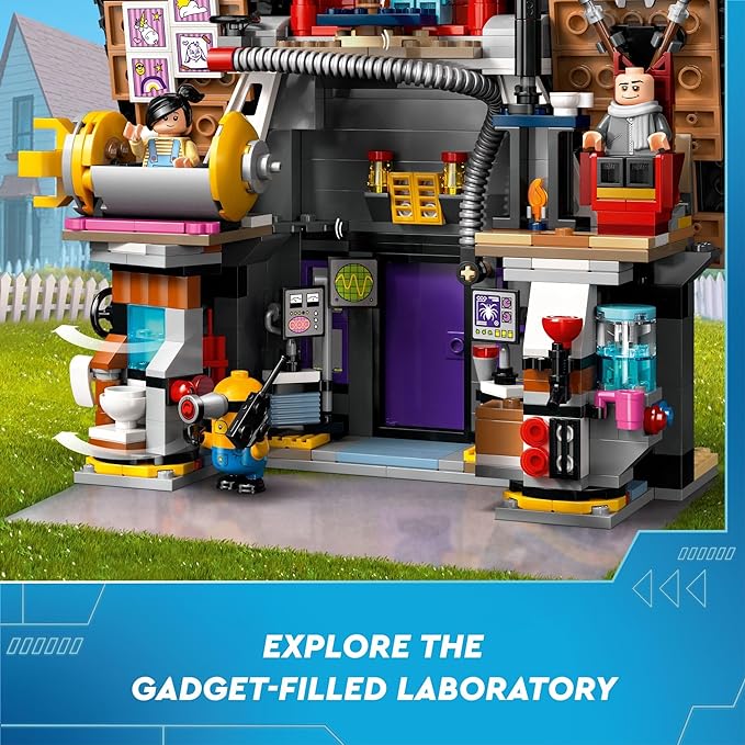 Buy Lego Despicable Me 4 Minions and Grus Family Mansion 75583 With 868pcs | Yallatoys.com