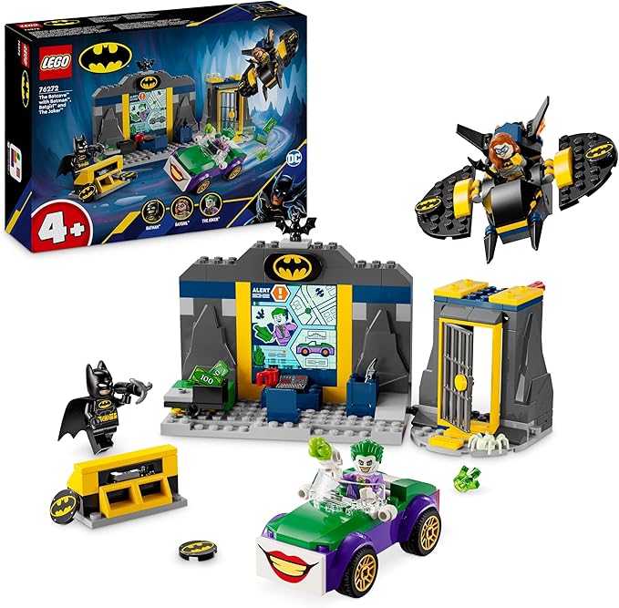 Buy Lego Batman The Batcave with Batman Batgirl and The Joker 76272 With 184pcs | Yallatoys.com