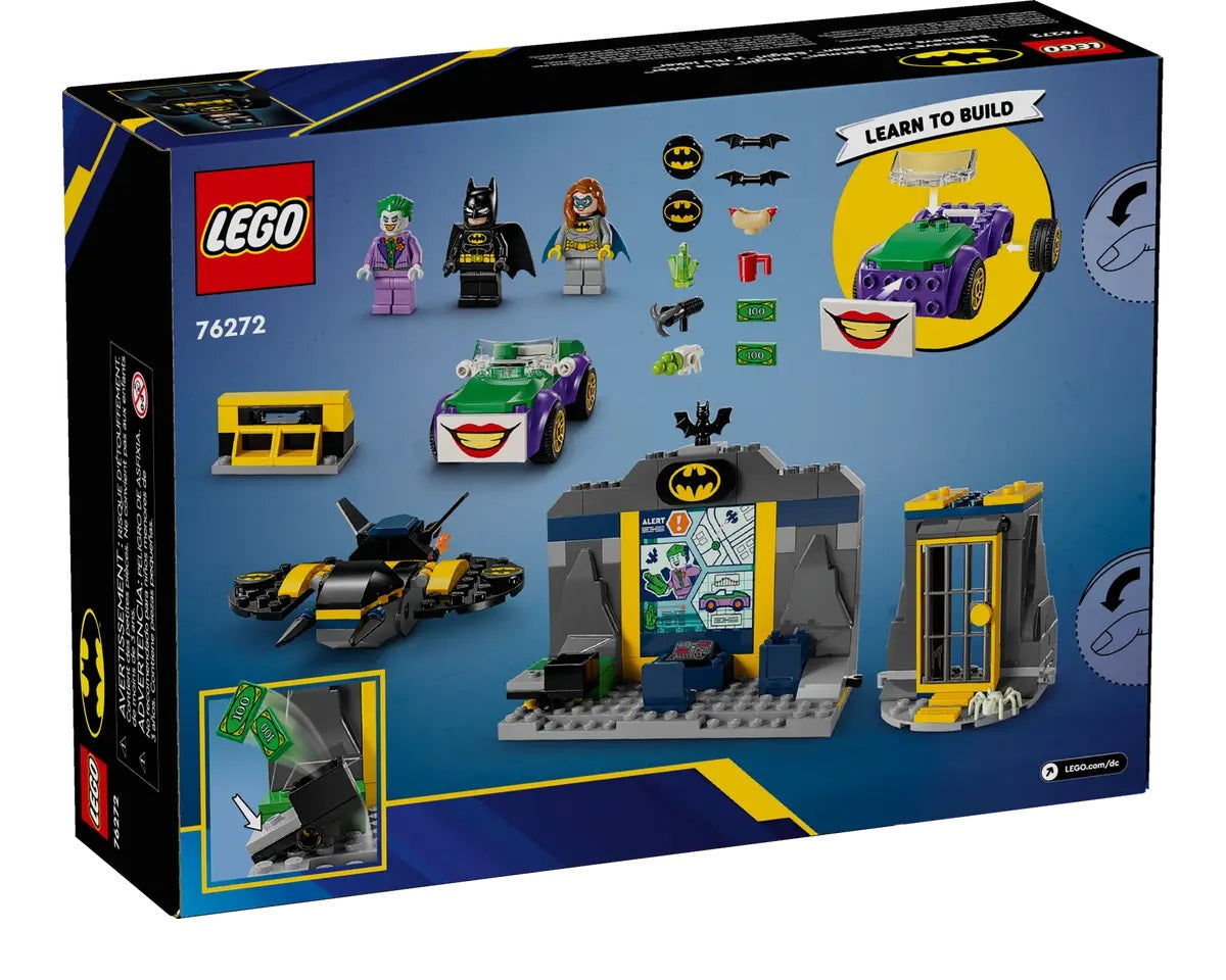 Buy Lego Batman The Batcave with Batman Batgirl and The Joker 76272 With 184pcs | Yallatoys.com