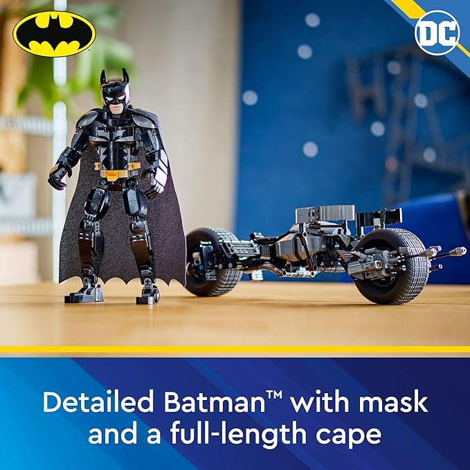 Buy Lego 76273 Dc Batman Construction Figure & The Bat-Pod Bike 713Pcs | Yallatoys.com