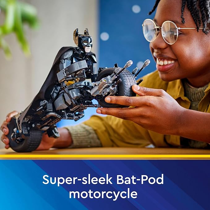 Buy Lego 76273 Dc Batman Construction Figure & The Bat-Pod Bike 713Pcs | Yallatoys.com