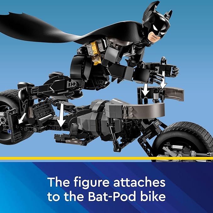 Buy Lego 76273 Dc Batman Construction Figure & The Bat-Pod Bike 713Pcs | Yallatoys.com
