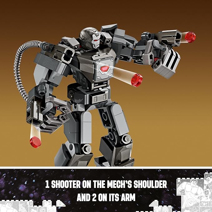 Buy Lego Marvel War Machine Mech Armour Building Toy 76277 with 154pcs | Yallatoys.com