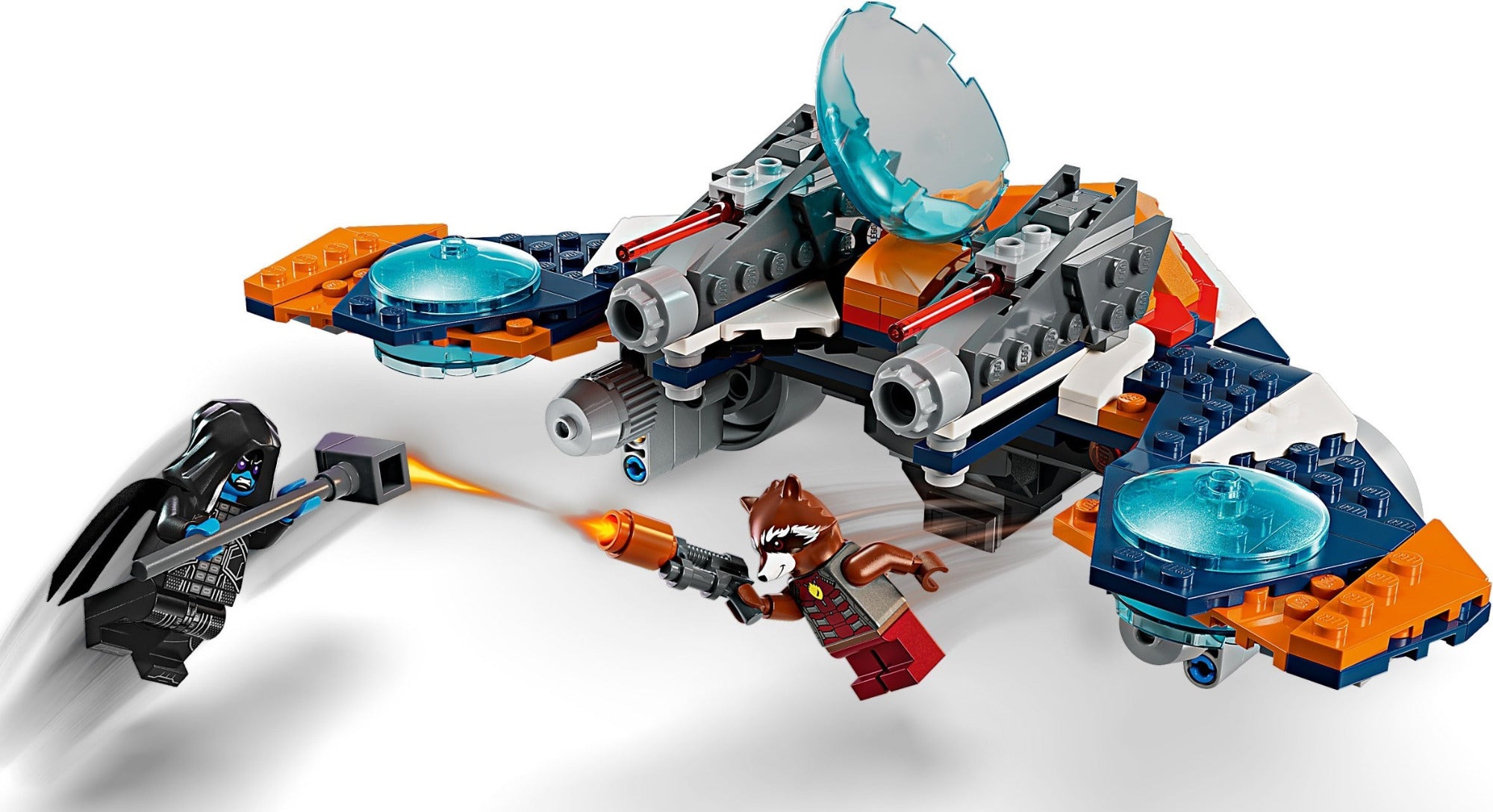 Buy Lego Marvel Rockets Warbird vs Ronan Building Set 76278 with 290pcs | Yallatoys.com