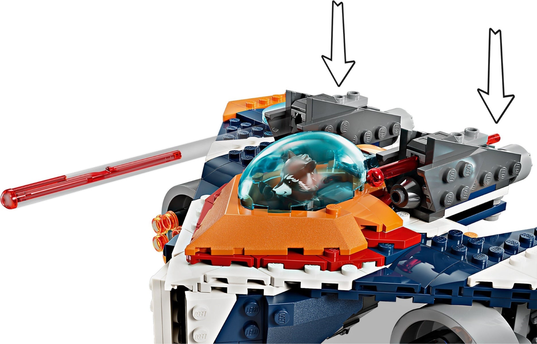 Buy Lego Marvel Rockets Warbird vs Ronan Building Set 76278 with 290pcs | Yallatoys.com