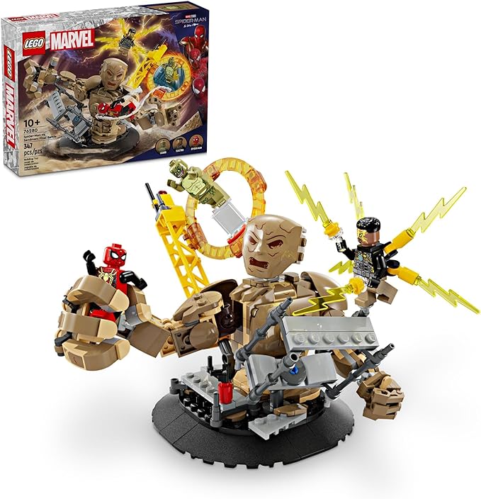 Buy Lego Marvel SpiderMan Vs Sandman Final Battle Set 76280 with 347pcs | Yallatoys.com