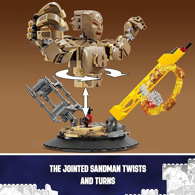 Buy Lego Marvel SpiderMan Vs Sandman Final Battle Set 76280 with 347pcs | Yallatoys.com