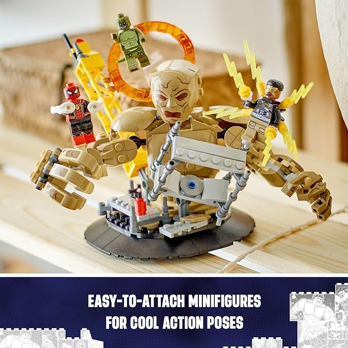 Buy Lego Marvel SpiderMan Vs Sandman Final Battle Set 76280 with 347pcs | Yallatoys.com