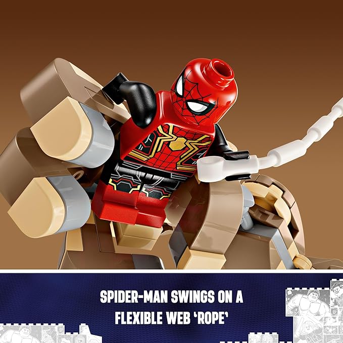 Buy Lego Marvel SpiderMan Vs Sandman Final Battle Set 76280 with 347pcs | Yallatoys.com