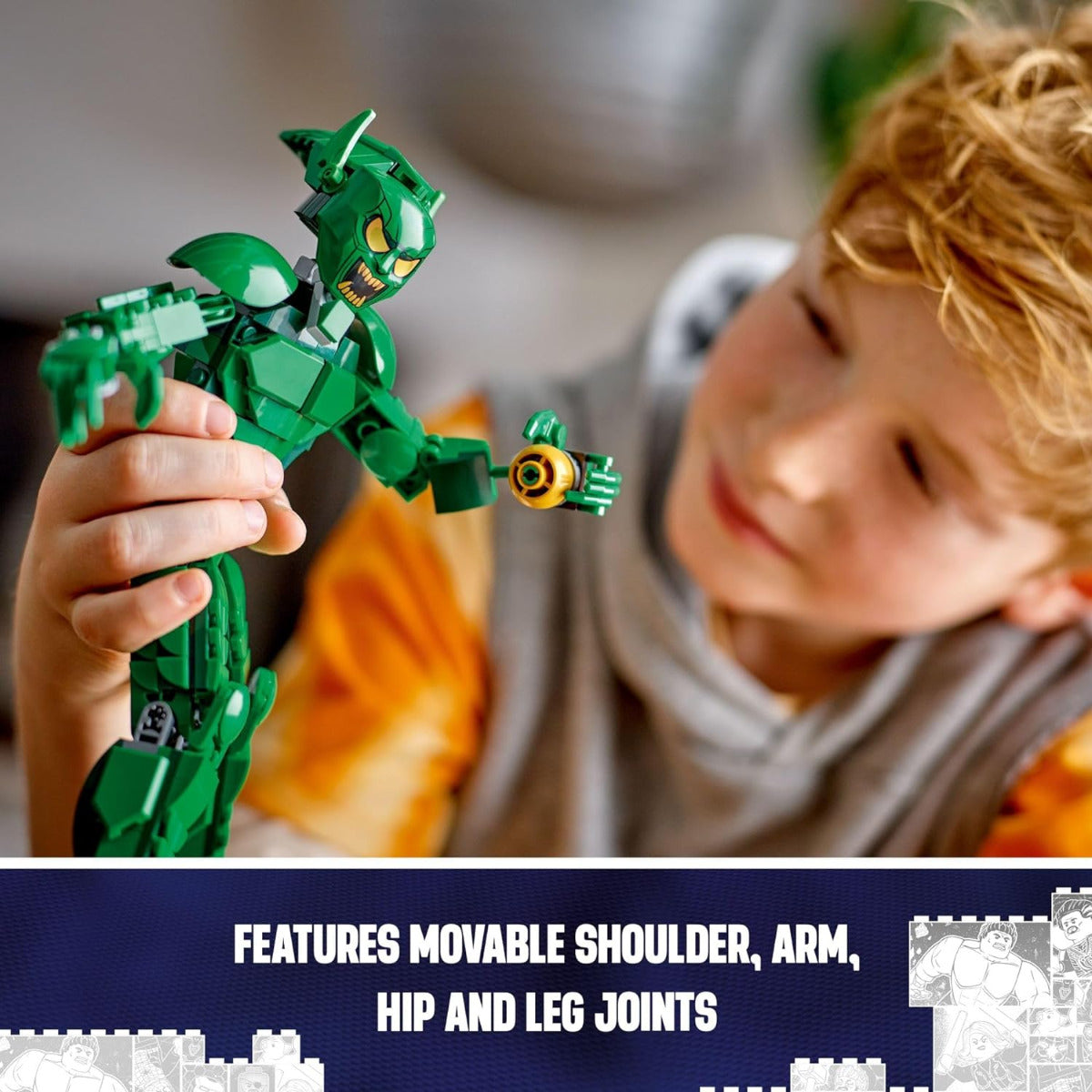 Buy Lego Marvel Green Goblin Construction Figure Building Toy with 471pcs | Yallatoys.com
