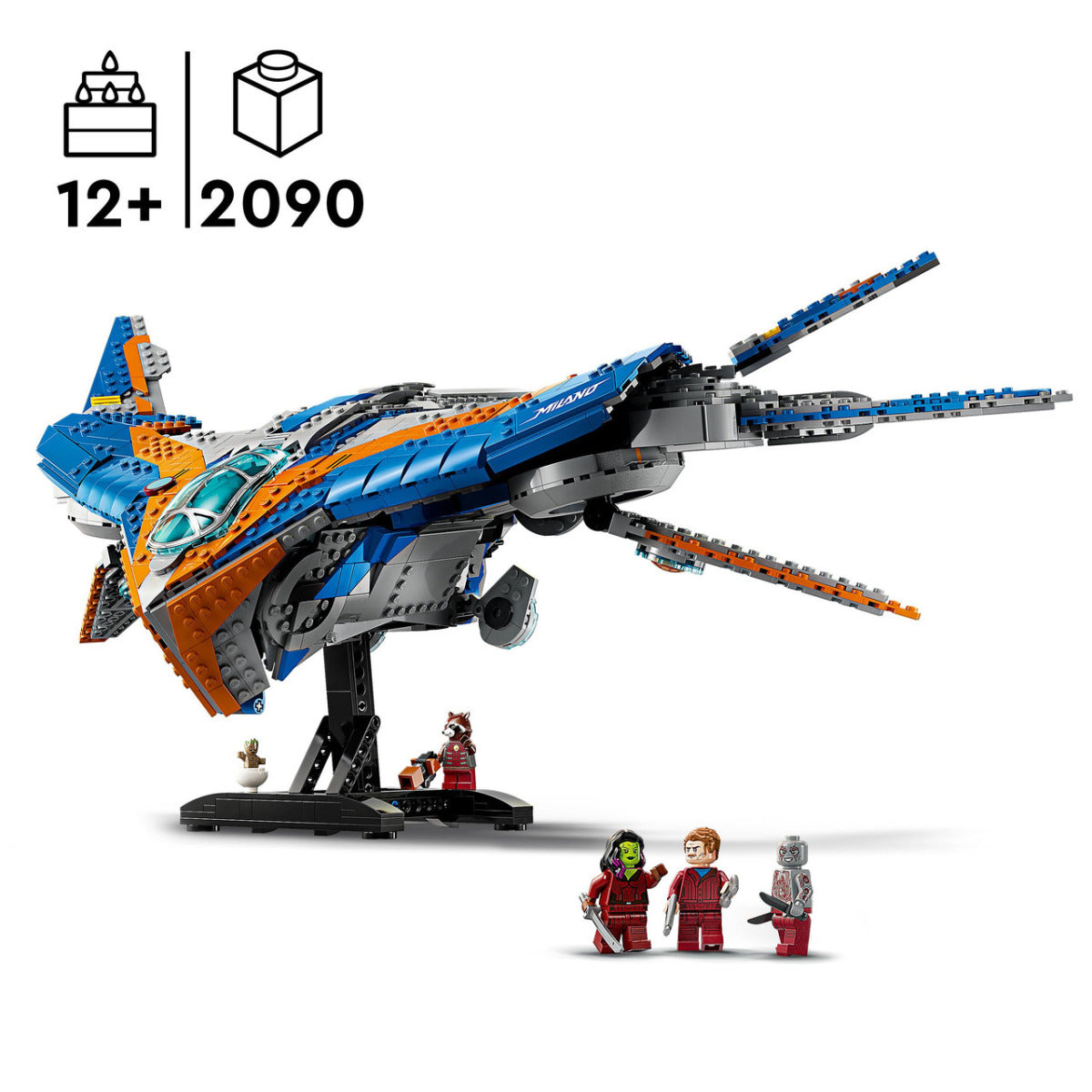 Buy Lego Marvel Guardians Of The Galaxy The Milano 76286 With 2090pcs | Yallatoys.com