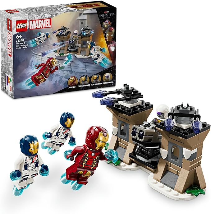 Buy Lego Marvel Iron Man & Iron Legion Vs Hydra Soldier 76288 With 135pcs | Yallatoys.com
