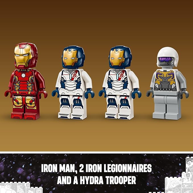 Buy Lego Marvel Iron Man & Iron Legion Vs Hydra Soldier 76288 With 135pcs | Yallatoys.com