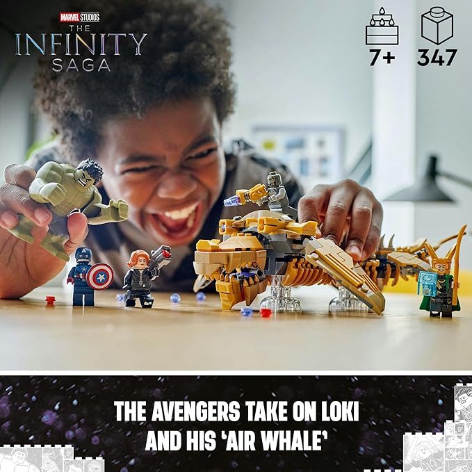 Buy Lego Marvel The Avengers Vs The Leviathan 76290 With 347pcs | Yallatoys.com