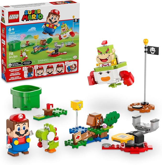 Buy Lego Super Mario Adventures with Interactive Mario 71439 With 218pcs | Yallatoys.com