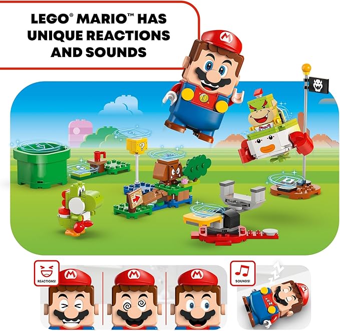 Buy Lego Super Mario Adventures with Interactive Mario 71439 With 218pcs | Yallatoys.com