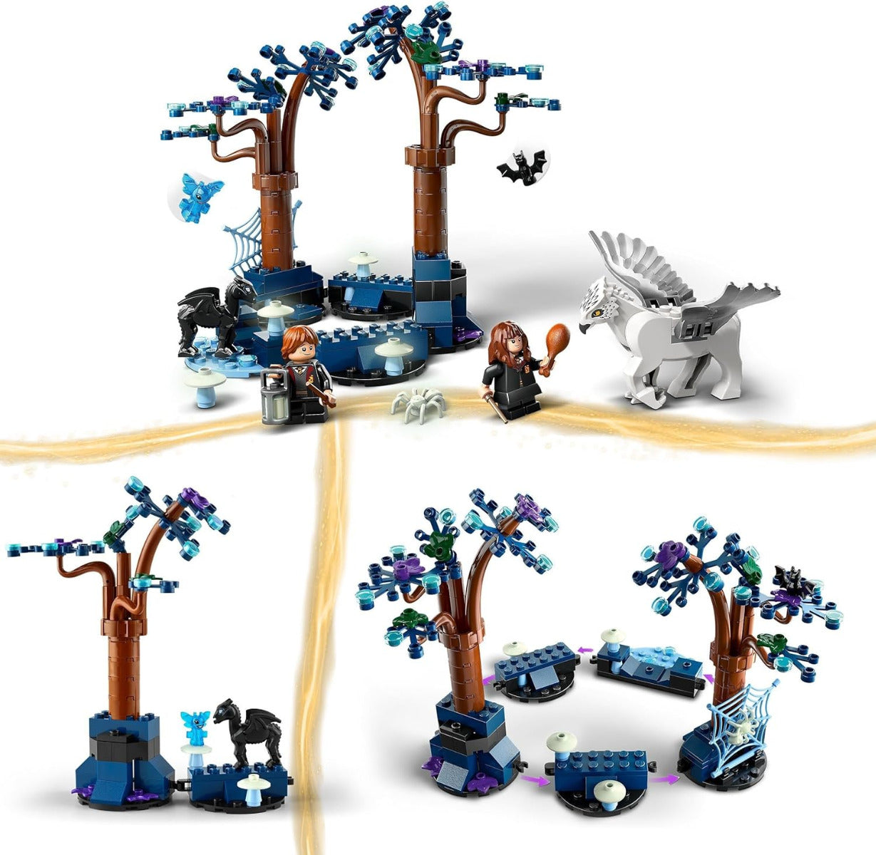Buy Lego Harry Potter Forbidden Forest Magical Creatures 76432 with 172pcs | Yallatoys.com
