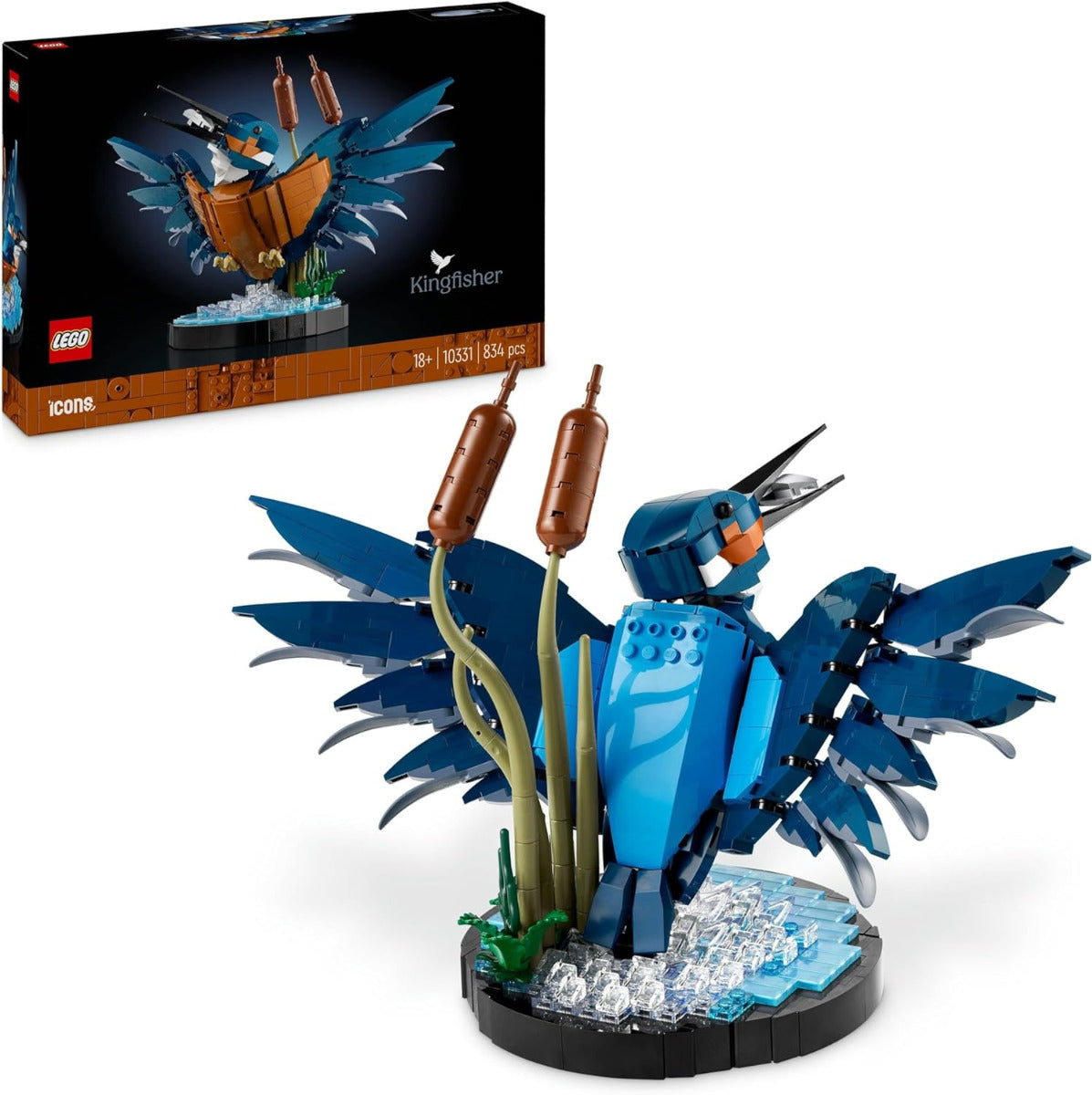 Buy Lego Icons Kingfisher Bird Set 10331 with 834pcs | Yallatoys.com