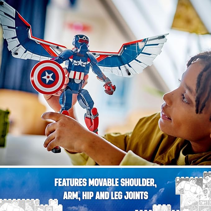 Buy Lego Marvel 76296 New Captain America Construction With 359pcs | Yallatoys.com