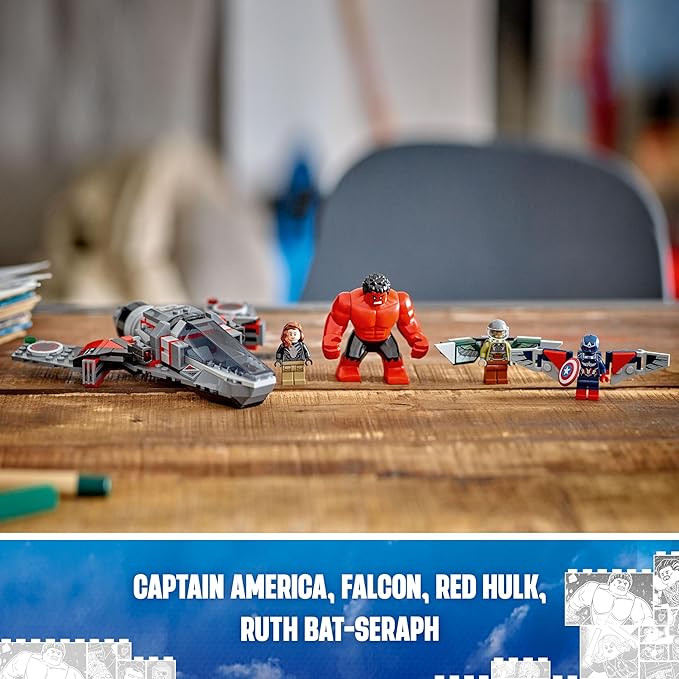 Buy Lego Marvel 76292 Captain America Vs Red Hulk Battle With 223pcs | Yallatoys.com