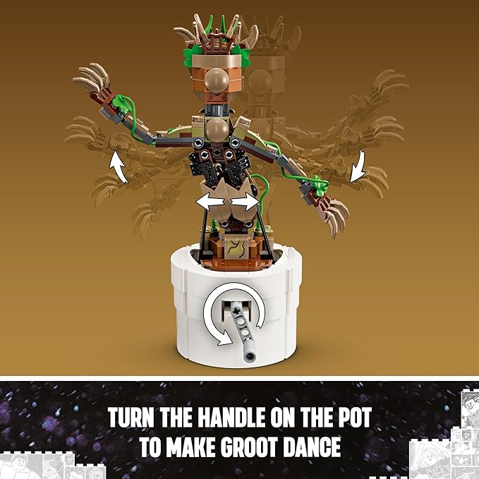 Buy Lego Marvel Dancing Groot 76297 With 459pcs | Yallatoys.com