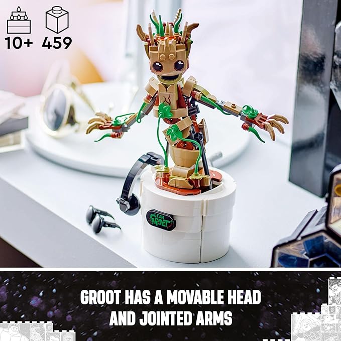 Buy Lego Marvel Dancing Groot 76297 With 459pcs | Yallatoys.com