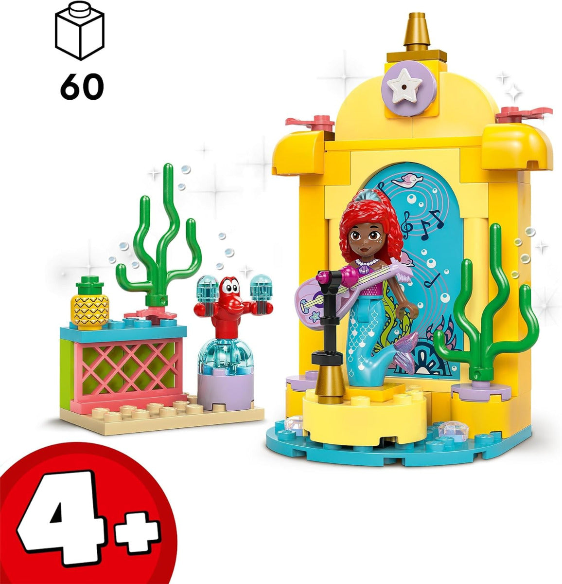 Buy Lego Disney Ariels Music Stage 43235 With 60pcs | Yallatoys.com