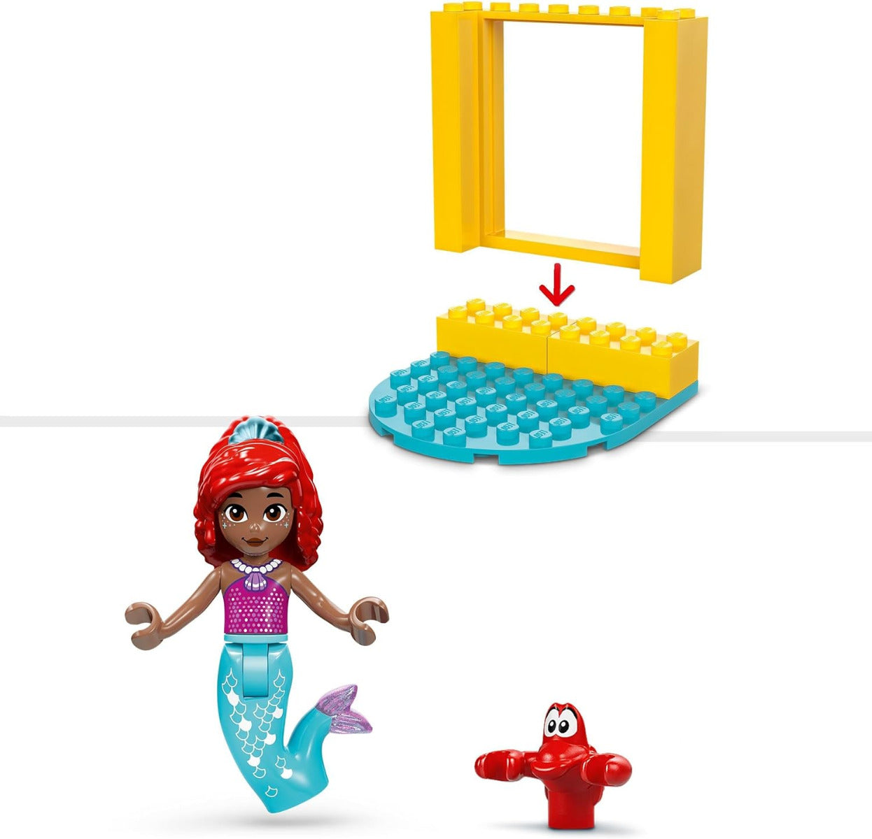Buy Lego Disney Ariels Music Stage 43235 With 60pcs | Yallatoys.com