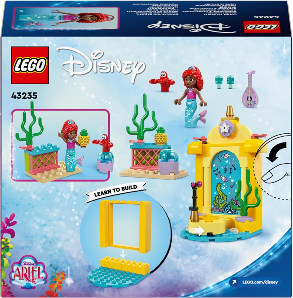 Buy Lego Disney Ariels Music Stage 43235 With 60pcs | Yallatoys.com