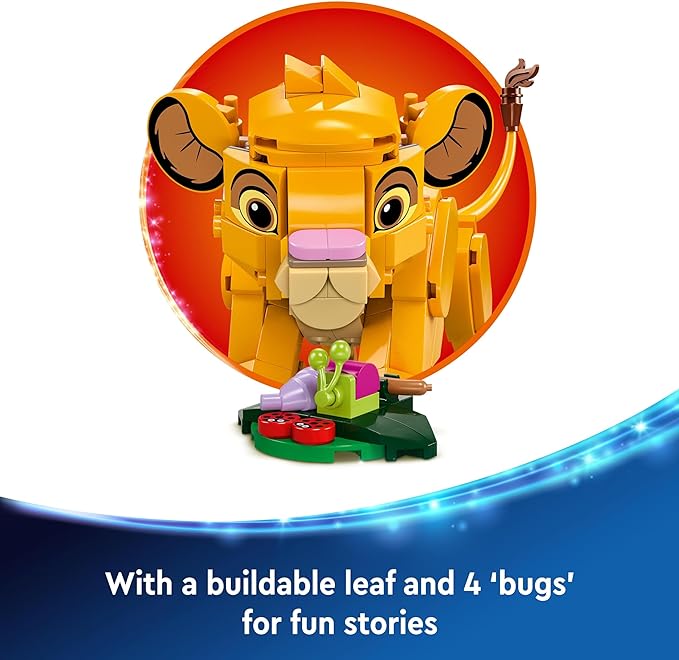 Buy Lego Disney Simba the Lion King Cub 43243 With 222pcs | Yallatoys.com