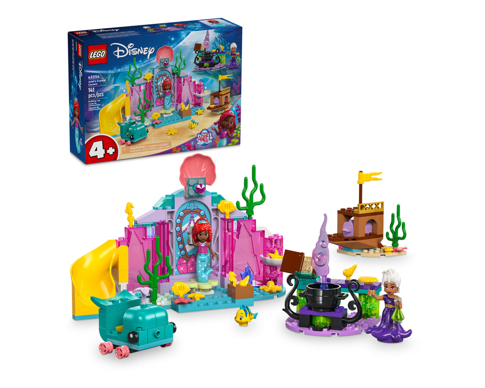 Buy Lego Disney Ariels Crystal Cavern 43254 With 141pcs | Yallatoys.com