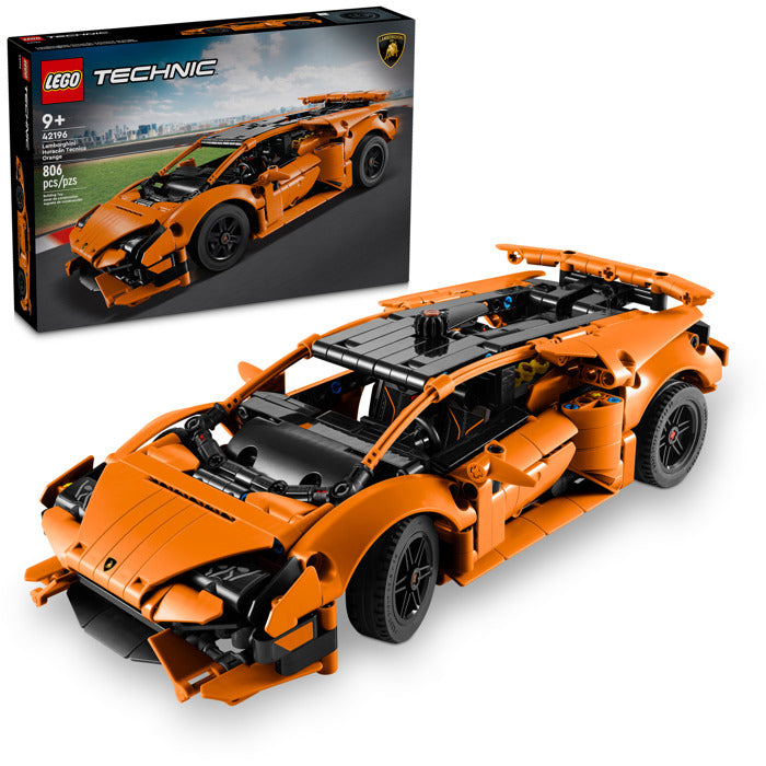 Buy Lego Technic Lamborghini Huracan Tecnica Orange Set with 806pcs | Yallatoys.com
