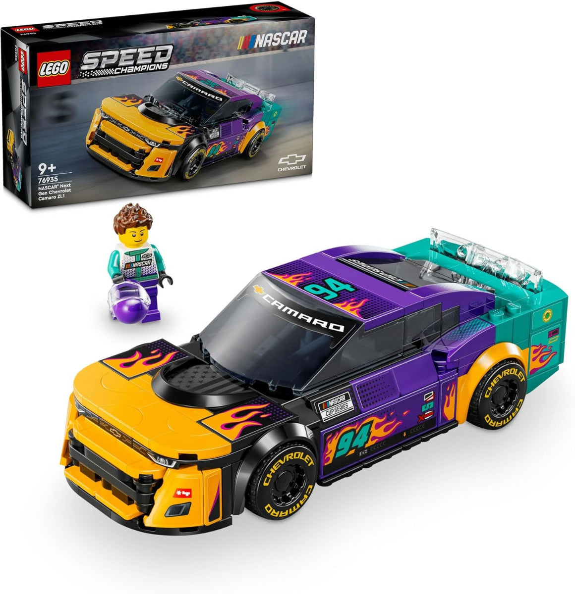 Buy Lego Speed Champions Nascar Next Gen Chevrolet Camaro Zl1 76935 With 328pcs | Yallatoys.com