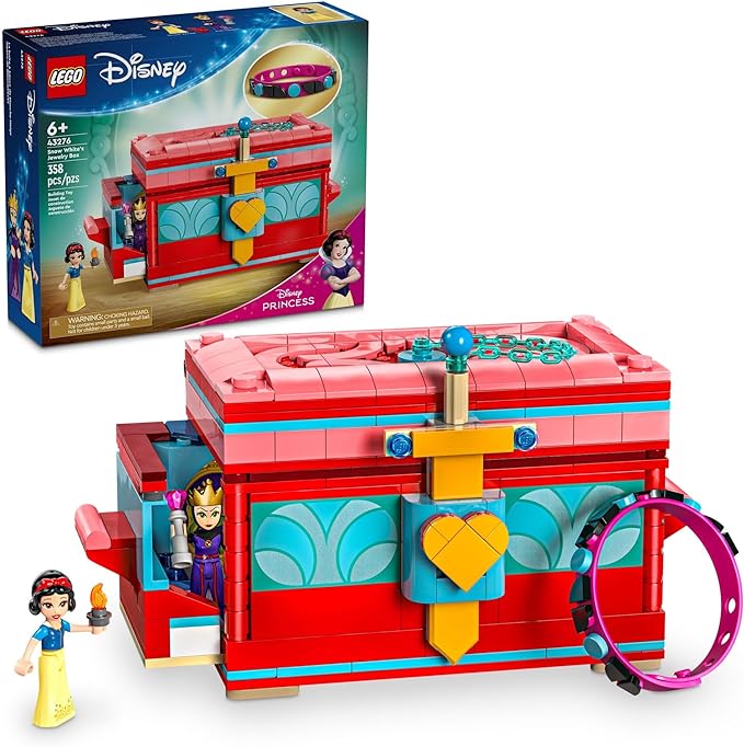 Buy Lego Disney Snow Whites Jewelry Box 43276 With 358pcs | Yallatoys.com